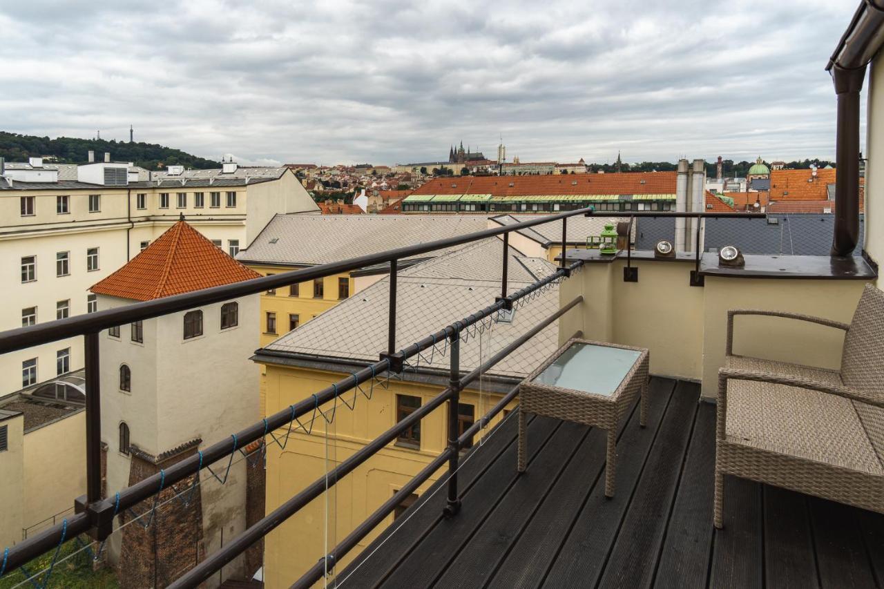 Castle View Apartment Prag Exterior foto